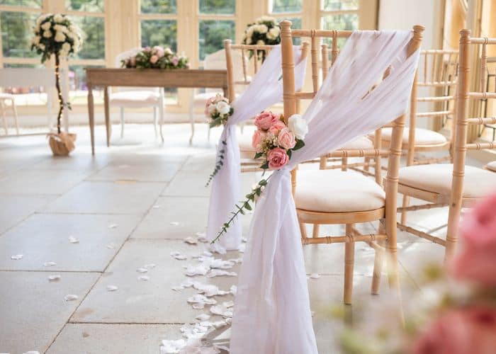 beautiful wedding layout